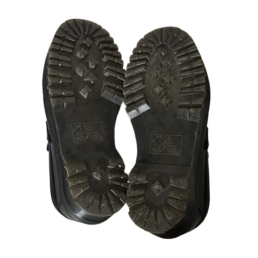 Dr. Martens Adrian Quad Mono Loafers Women's 8 Black Platform Tassel - Picture 7 of 8